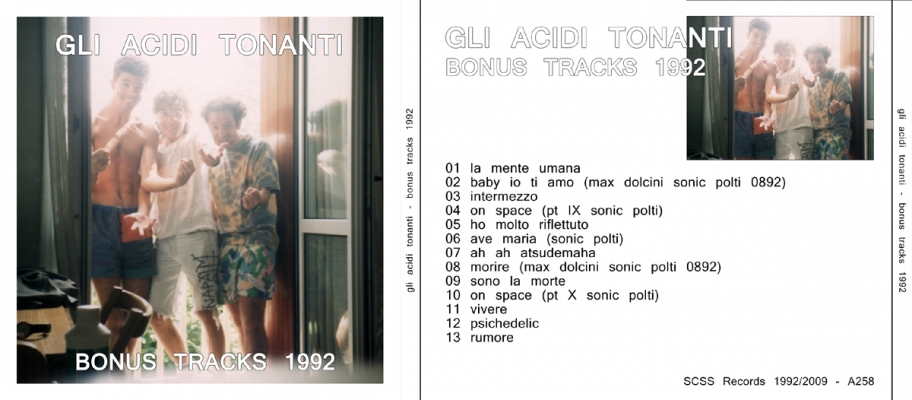 a258 gli acidi tonanti: bonus tracks 1992 1992